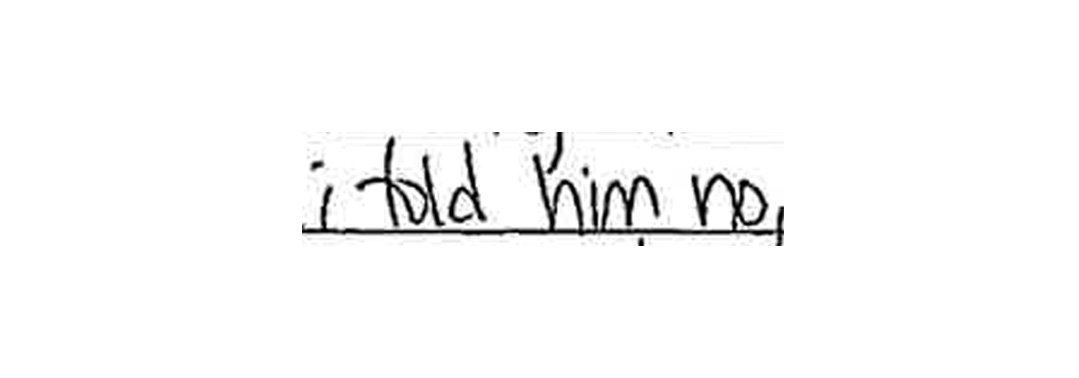 statement_0003_cb-fabiablert-rodriguez-4 Handwritten excerpt from CB's filing for Domestic Violence Protective Order against Fabialbert Rodriguez. Handwritten text reads: "I told him no"